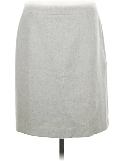 Pre-owned J.crew Mercantile Casual Skirt In Gray