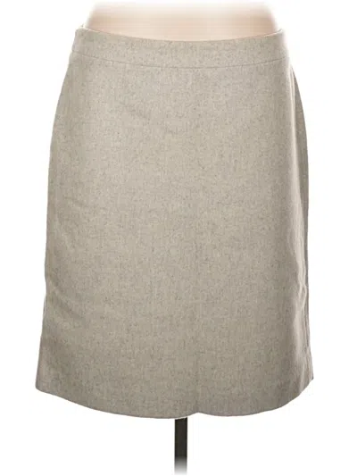 Pre-owned J.crew Mercantile Casual Skirt In Gray