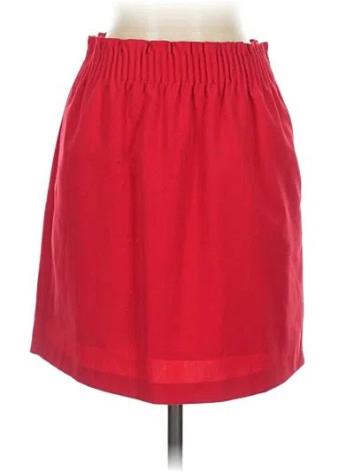 Pre-owned J.crew Mercantile Casual Skirt In Red