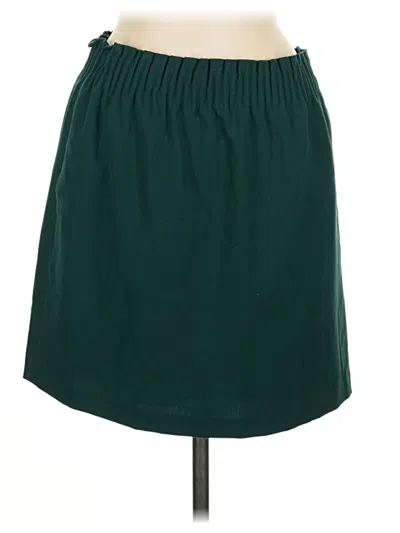 Pre-owned J.crew Mercantile Casual Skirt In Teal