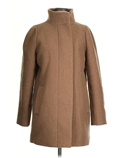 Pre-owned J.crew Mercantile Coat In Brown