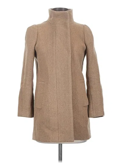 Pre-owned J.crew Mercantile Coat In Tan