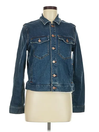 Pre-owned J.crew Mercantile Denim Jacket In Blue