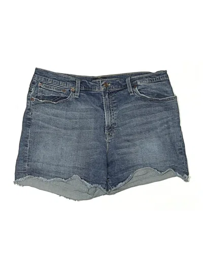 Pre-owned J.crew Mercantile Denim Shorts In Blue