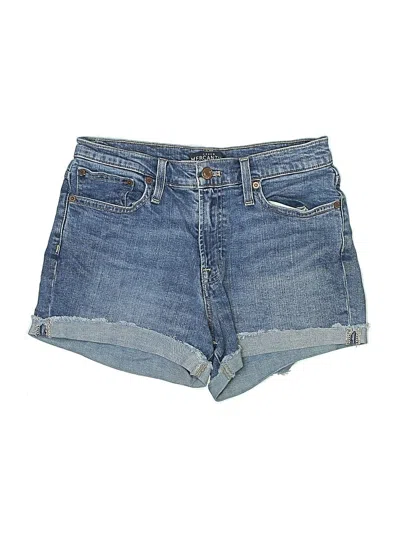 Pre-owned J.crew Mercantile Denim Shorts In Blue