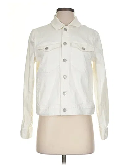 Pre-owned J.crew Mercantile Jacket In White
