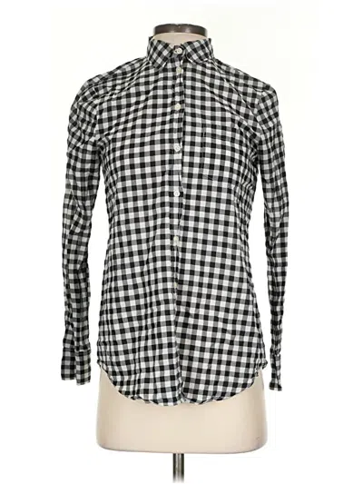 Pre-owned J.crew Mercantile Long Sleeve Button Down Shirt In Black