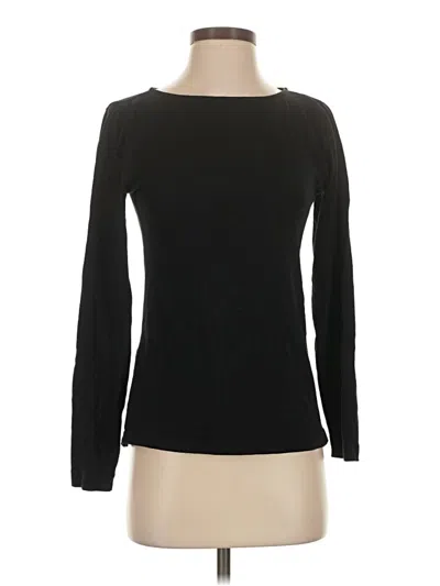 Pre-owned J.crew Mercantile Long Sleeve T-shirt In Black