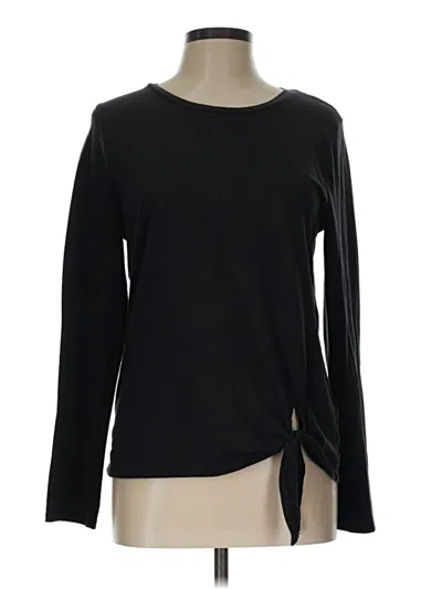 Pre-owned J.crew Mercantile Long Sleeve T-shirt In Black