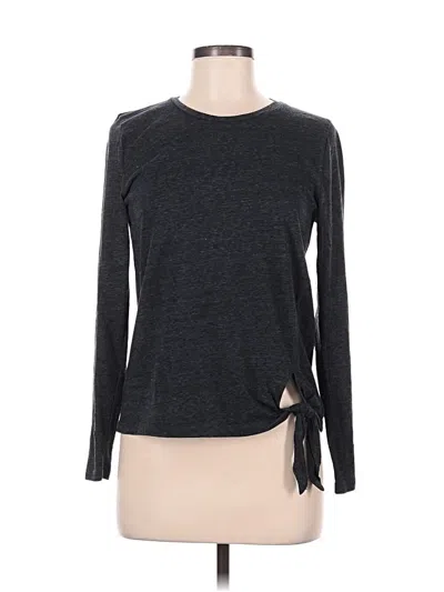 Pre-owned J.crew Mercantile Long Sleeve T-shirt In Gray