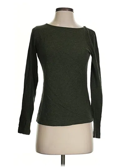 Pre-owned J.crew Mercantile Long Sleeve T-shirt In Green