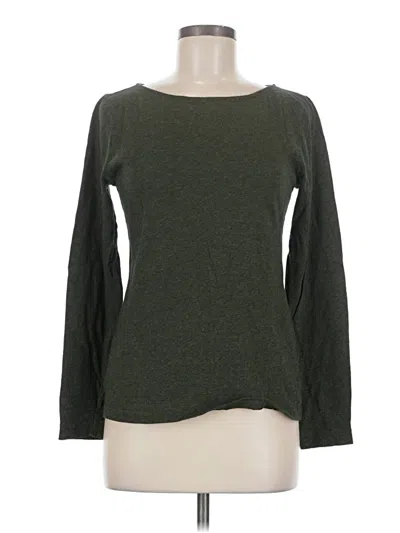 Pre-owned J.crew Mercantile Long Sleeve T-shirt In Green
