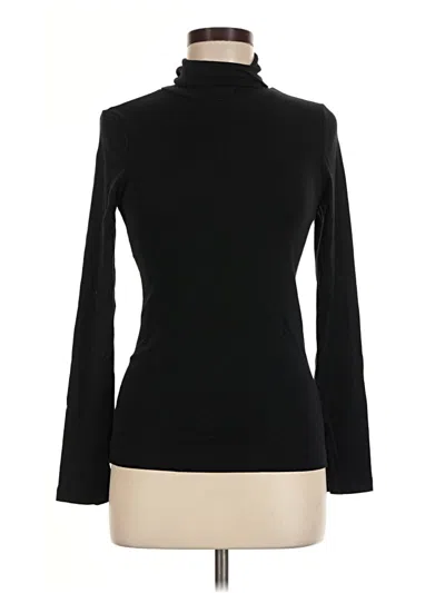 Pre-owned J.crew Mercantile Long Sleeve Turtleneck In Black