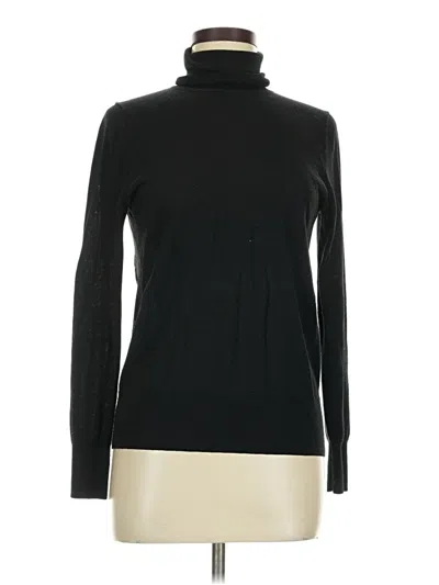 Pre-owned J.crew Mercantile Long Sleeve Turtleneck In Black