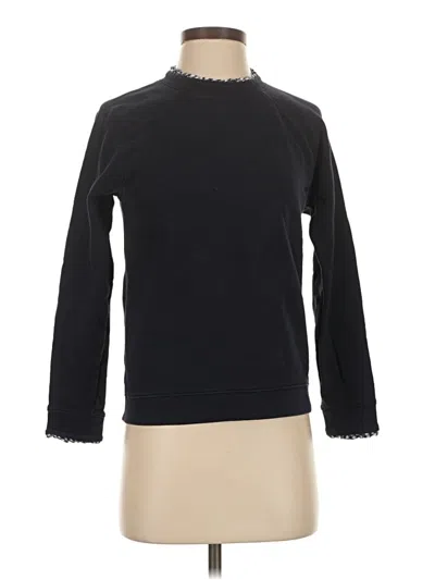 Pre-owned J.crew Mercantile Pullover Sweater In Black