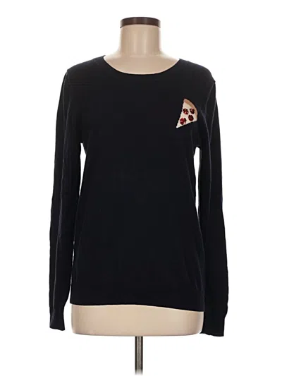Pre-owned J.crew Mercantile Pullover Sweater In Black