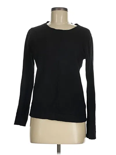 Pre-owned J.crew Mercantile Pullover Sweater In Black