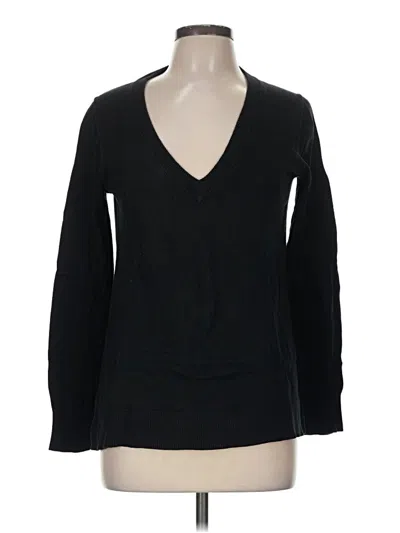 Pre-owned J.crew Mercantile Pullover Sweater In Black