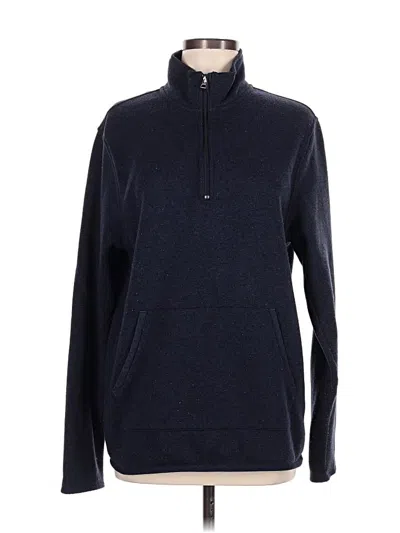 Pre-owned J.crew Mercantile Pullover Sweater In Blue