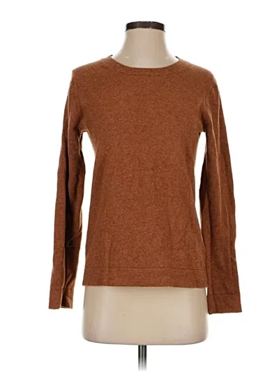 Pre-owned J.crew Mercantile Pullover Sweater In Brown