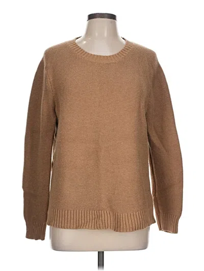 Pre-owned J.crew Mercantile Pullover Sweater In Brown