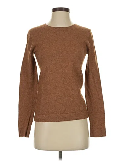 Pre-owned J.crew Mercantile Pullover Sweater In Brown