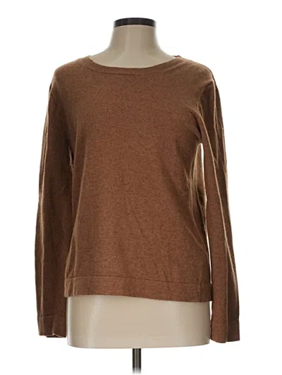 Pre-owned J.crew Mercantile Pullover Sweater In Brown