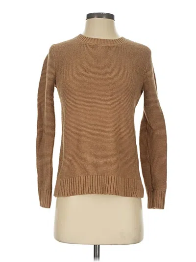 Pre-owned J.crew Mercantile Pullover Sweater In Brown