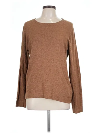 Pre-owned J.crew Mercantile Pullover Sweater In Brown