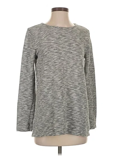 Pre-owned J.crew Mercantile Pullover Sweater In Gray