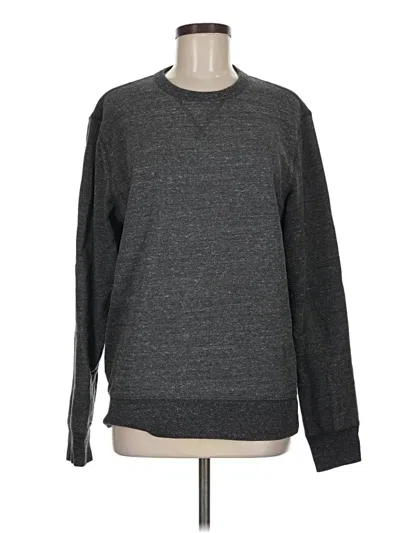 Pre-owned J.crew Mercantile Pullover Sweater In Gray
