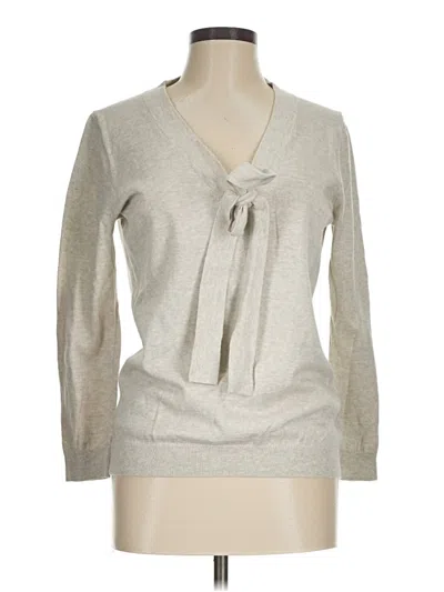 Pre-owned J.crew Mercantile Pullover Sweater In Gray