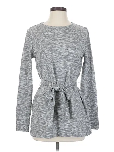 Pre-owned J.crew Mercantile Pullover Sweater In Gray
