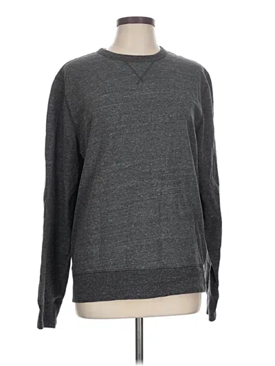 Pre-owned J.crew Mercantile Pullover Sweater In Gray
