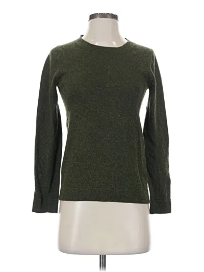 Pre-owned J.crew Mercantile Pullover Sweater In Green