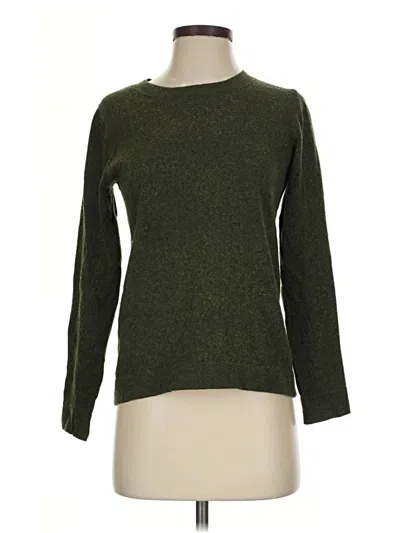 Pre-owned J.crew Mercantile Pullover Sweater In Green