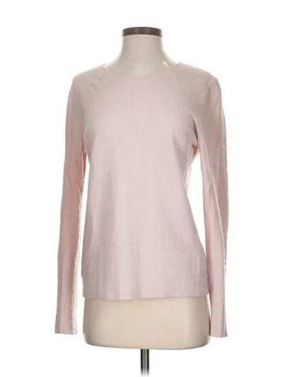 Pre-owned J.crew Mercantile Pullover Sweater In Pink