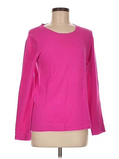 Pre-owned J.crew Mercantile Pullover Sweater In Pink