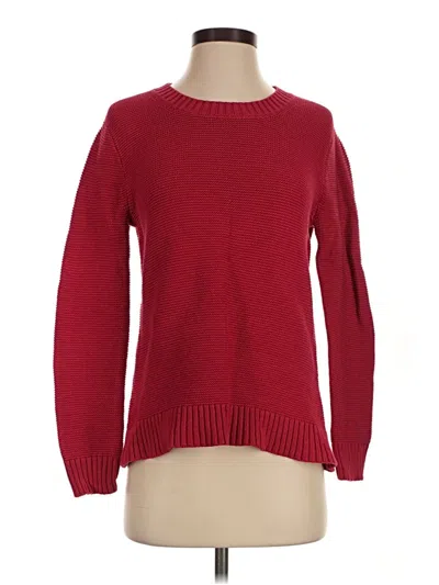 Pre-owned J.crew Mercantile Pullover Sweater In Red