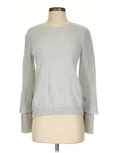 Pre-owned J.crew Mercantile Pullover Sweater In Silver