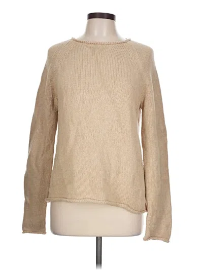 Pre-owned J.crew Mercantile Pullover Sweater In Tan