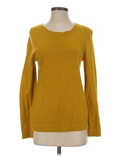 Pre-owned J.crew Mercantile Pullover Sweater In Yellow