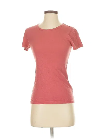 Pre-owned J.crew Mercantile Short Sleeve T-shirt In Pink