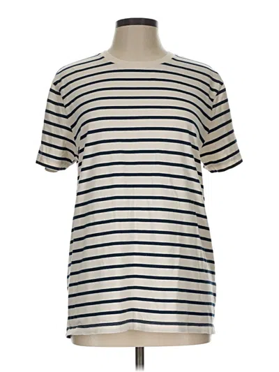 Pre-owned J.crew Mercantile Short Sleeve T-shirt In Ivory