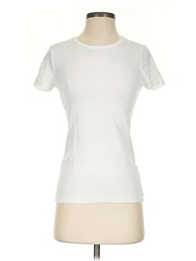 Pre-owned J.crew Mercantile Short Sleeve T-shirt In Ivory
