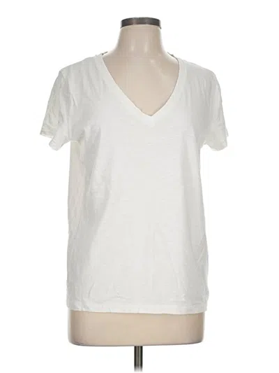 Pre-owned J.crew Mercantile Short Sleeve T-shirt In Ivory