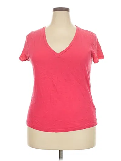 Pre-owned J.crew Mercantile Short Sleeve T-shirt In Pink
