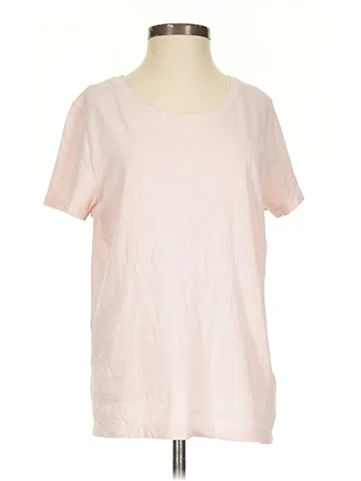 Pre-owned J.crew Mercantile Short Sleeve T-shirt In Pink