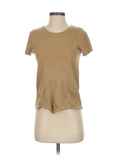 Pre-owned J.crew Mercantile Short Sleeve T-shirt In Tan