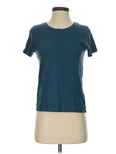Pre-owned J.crew Mercantile Short Sleeve T-shirt In Teal